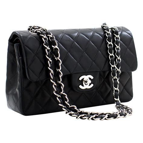 chanel chain bag uk|Chanel shoulder bag with chain.